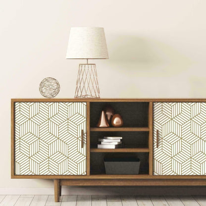 Papier Peint Scandinave Géométrique Vintage