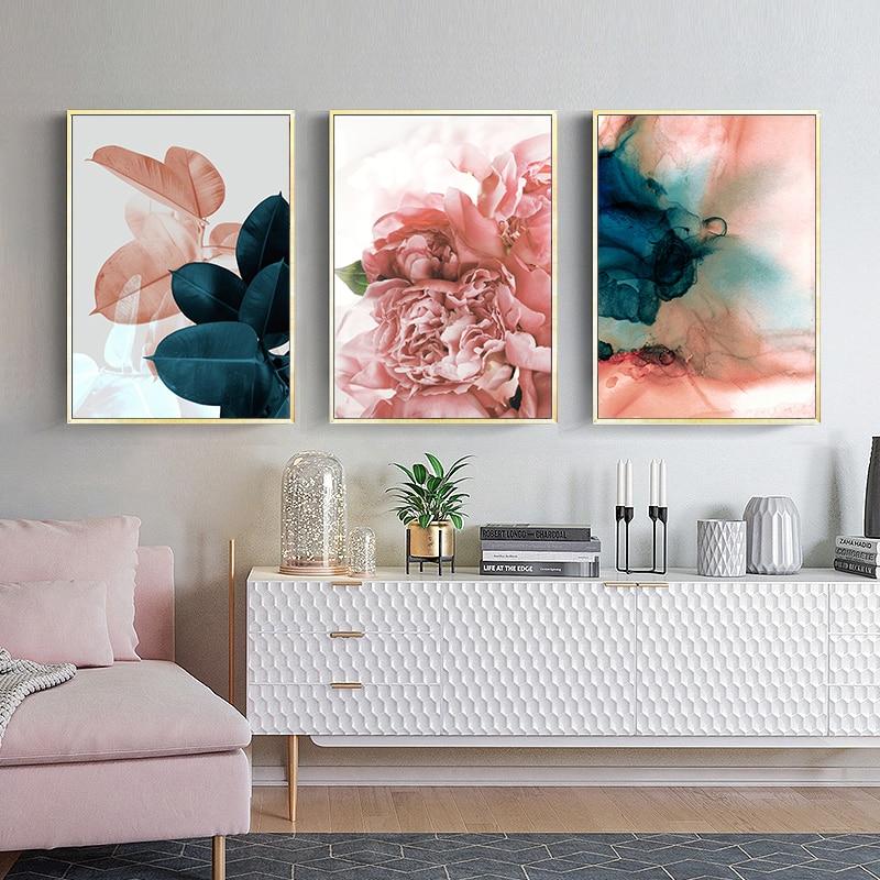 Tableau Scandinave de Fleurs