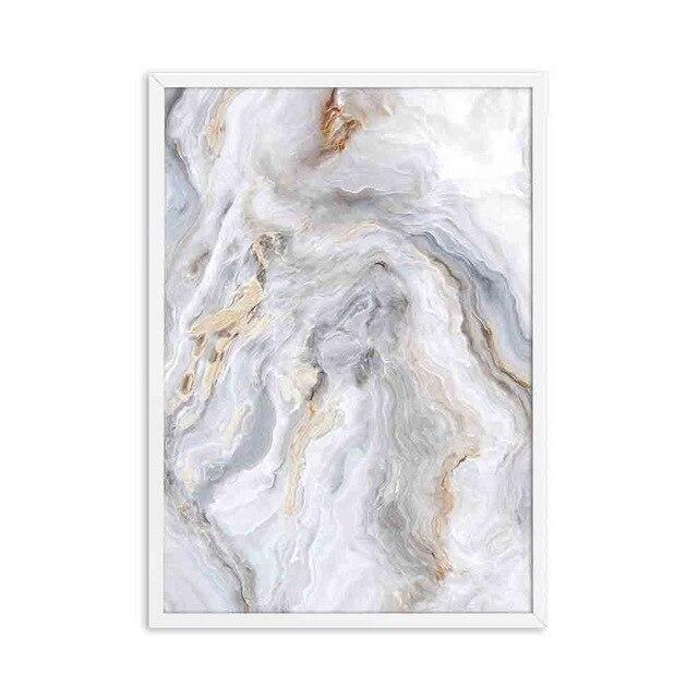 Tableau Scandinave Abstrait Gris - 30x40cm / B