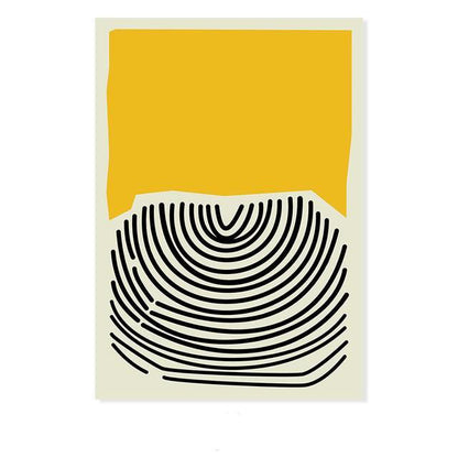 Abstract Geometric Painting