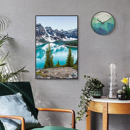Tableau Scandinave Paysage Montagne
